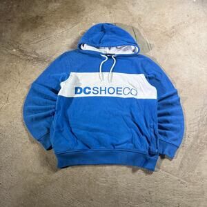 Vintage Y2K Blue White DC Shoe Co. Hoodie